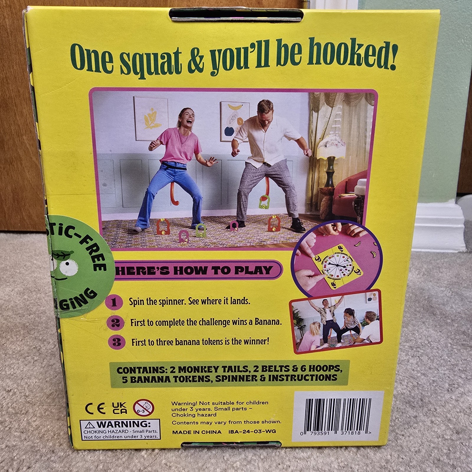 It’s Bananas! The Monkey Tail Game – Funny, Fun Party & Family Game for Kids,…