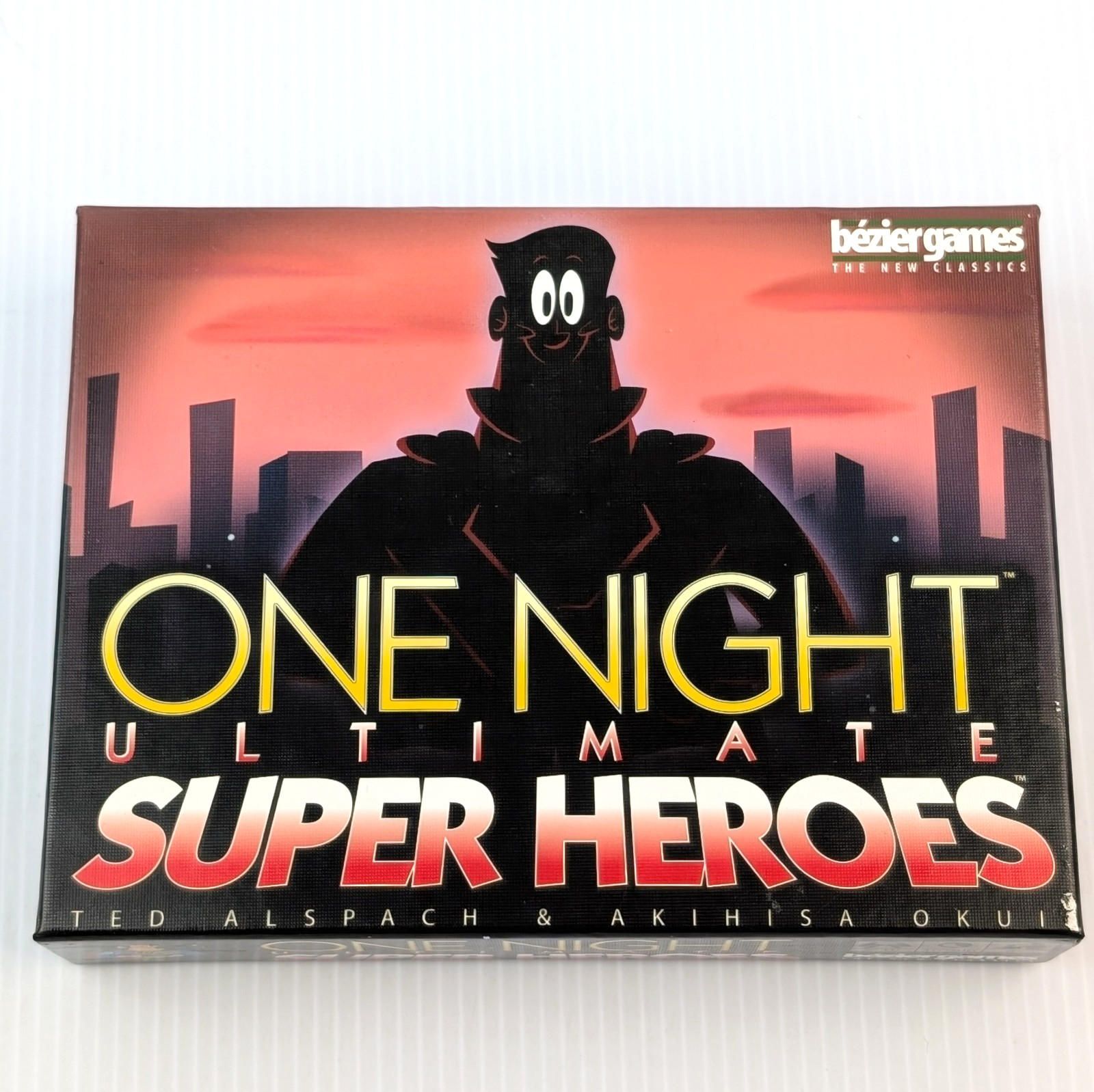 Bezier Games One Night Ultimate Super Heroes Card Game 100% COMPLETE