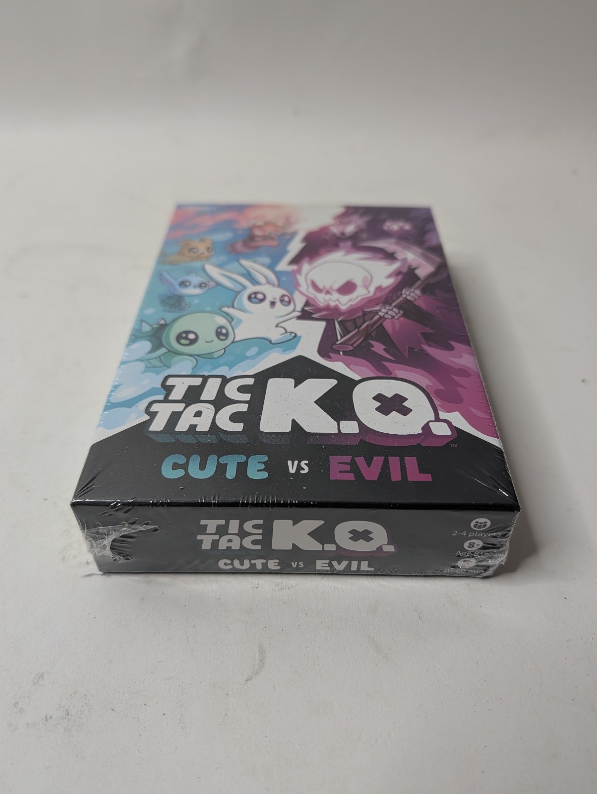 Tic Tac KO Cute vs Evil Card Game: Strategy & Creative Thinking by TeeTurtle