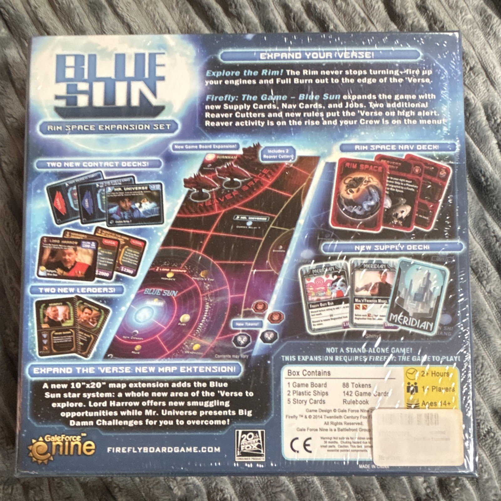 Gale Force Nine Firefly: The Game Blue Sun Rim Space Expansion Pack 14+ FIRE005
