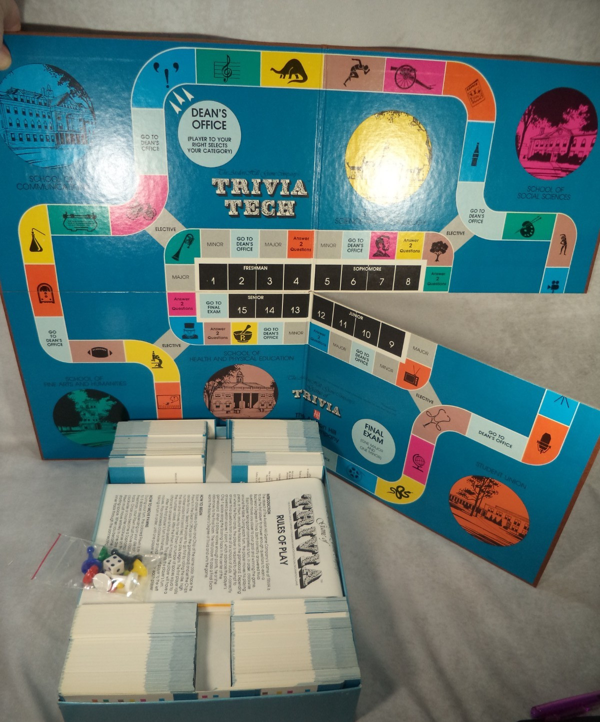 The Avalon Hill Game Company’s Game Of Trivia 1981 Vintage Bookshelf Board Game