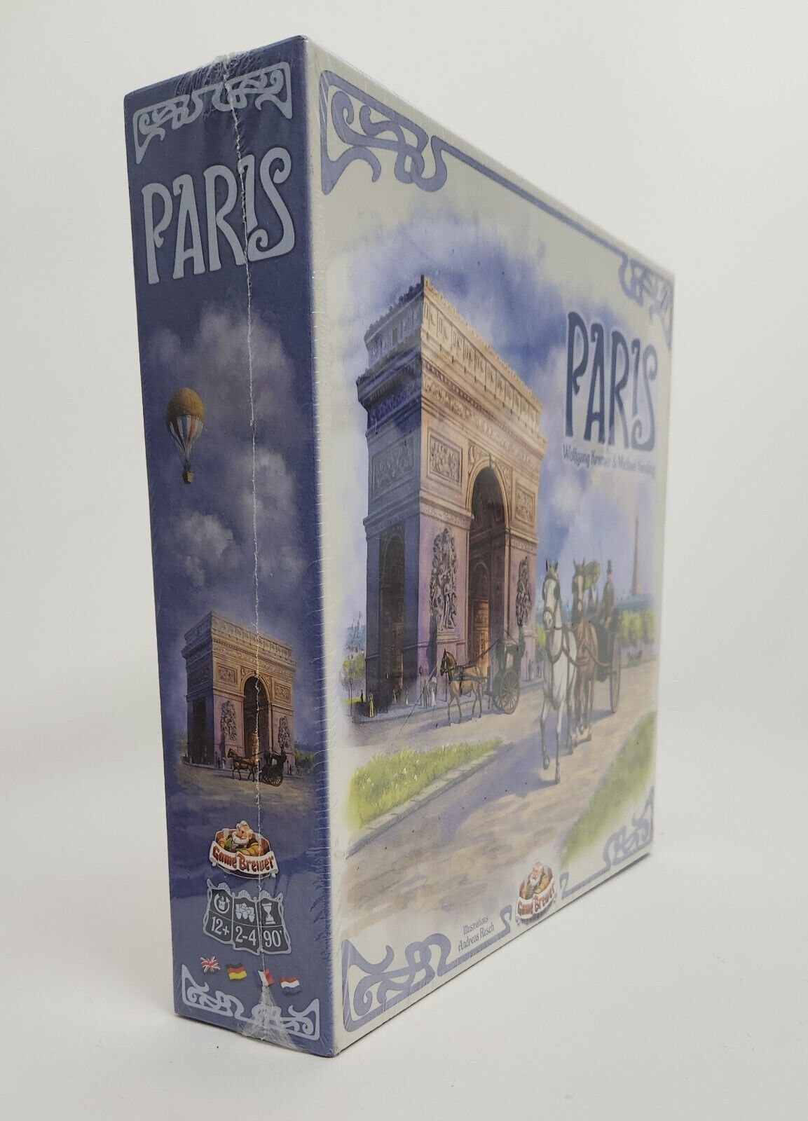 Paris Standard Edition + Paris l’Etoile Expansion + Wooden Resources SUPERSALE