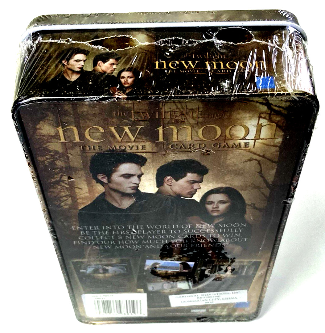 Twilight The Movie Card Game, 2 to 4 Players,Age 13 +, Family, Tin,New,Free Ship