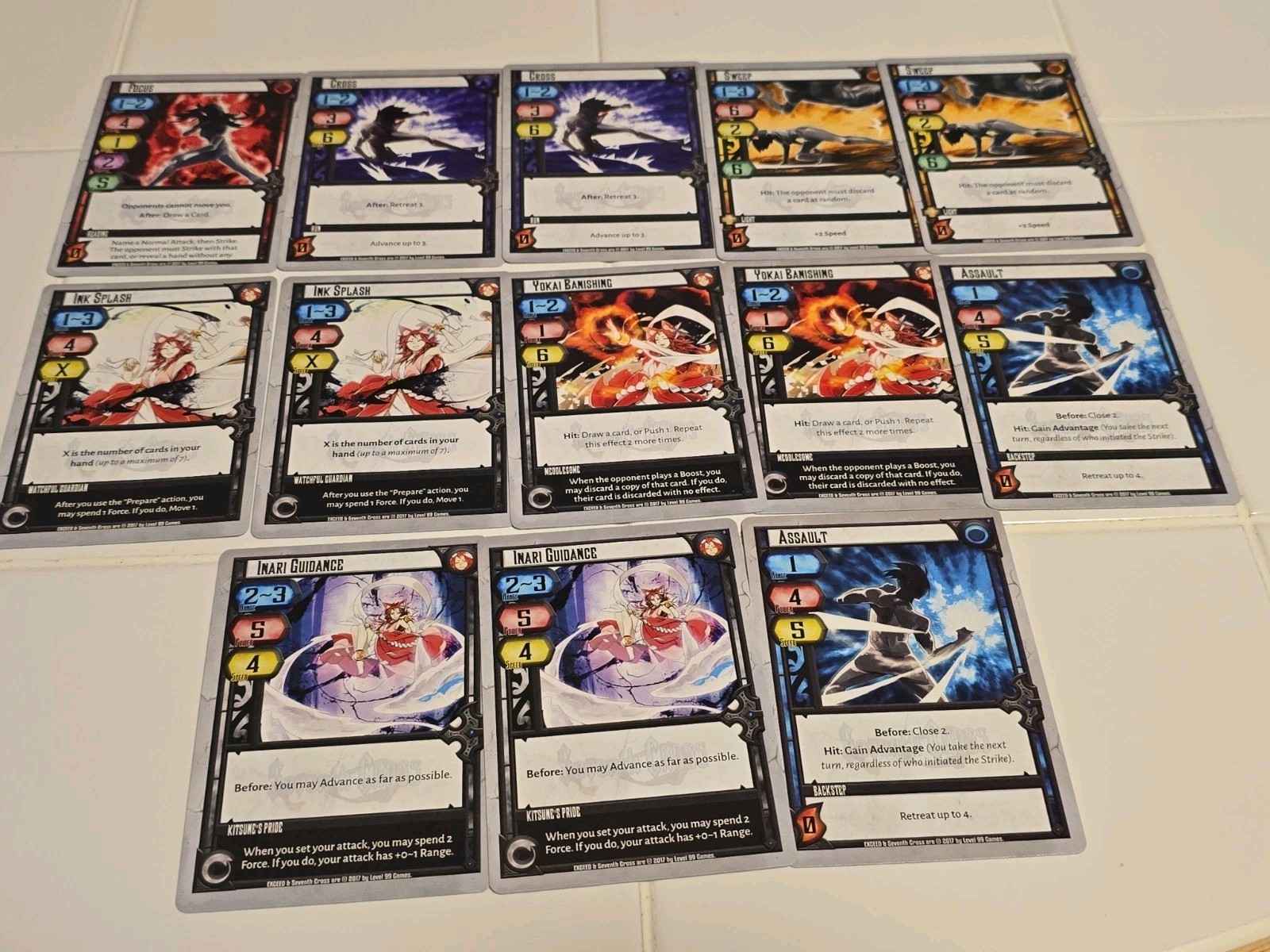 Exceed: Seventh Cross Seijun (Card Game, 2017) Level 99