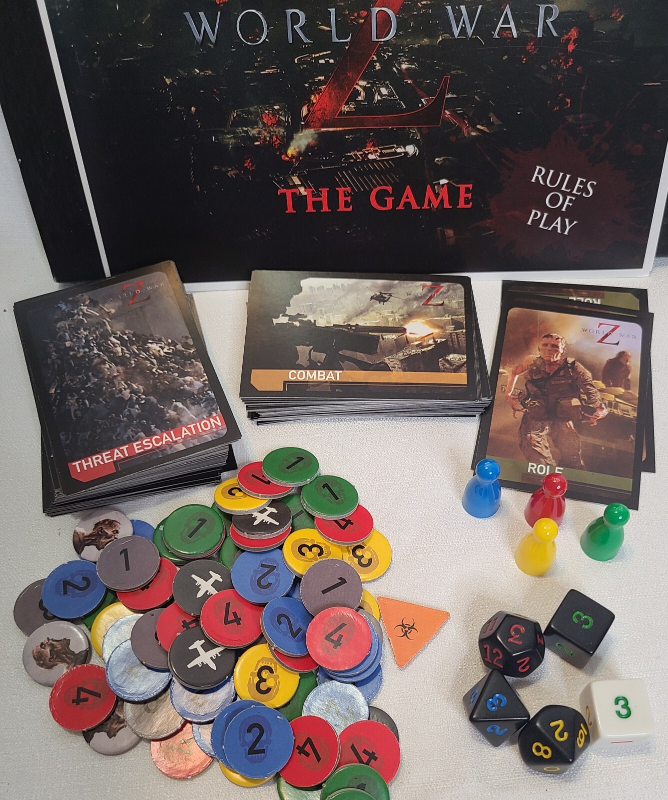 World War Z The Board Game Zombies University Games Tactical Movie Game