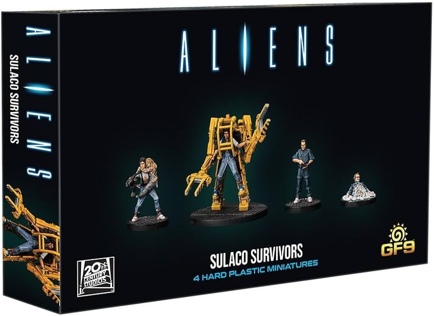 Gale Force 9 Aliens 06 Sulaco Survivors Tabletop Miniature Sprue Unpainted Uncut
