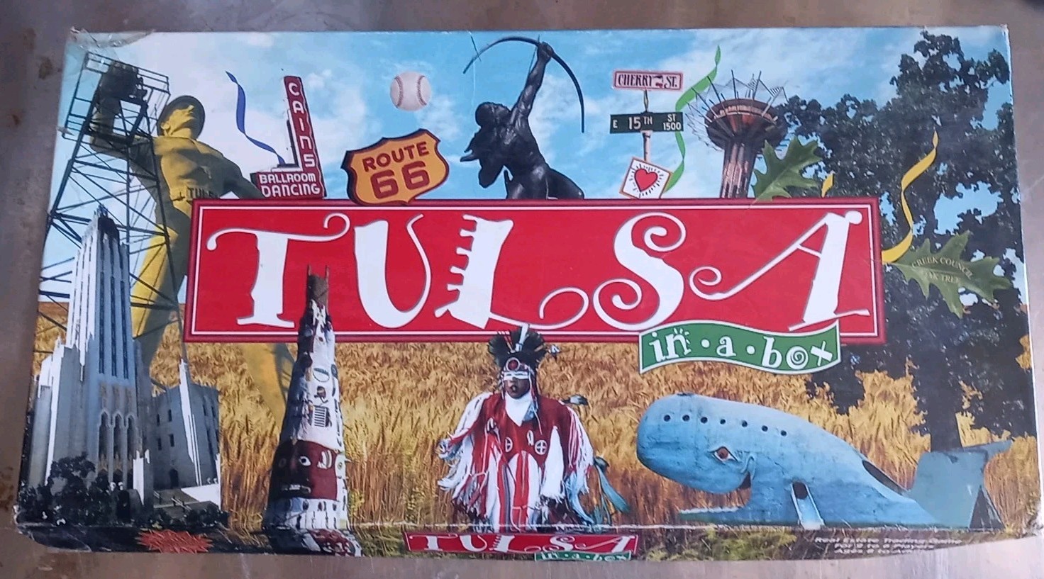 Late for the Sky “Tulsa In-A-Box” Board Game for 2 to 6 Players Ages 8+