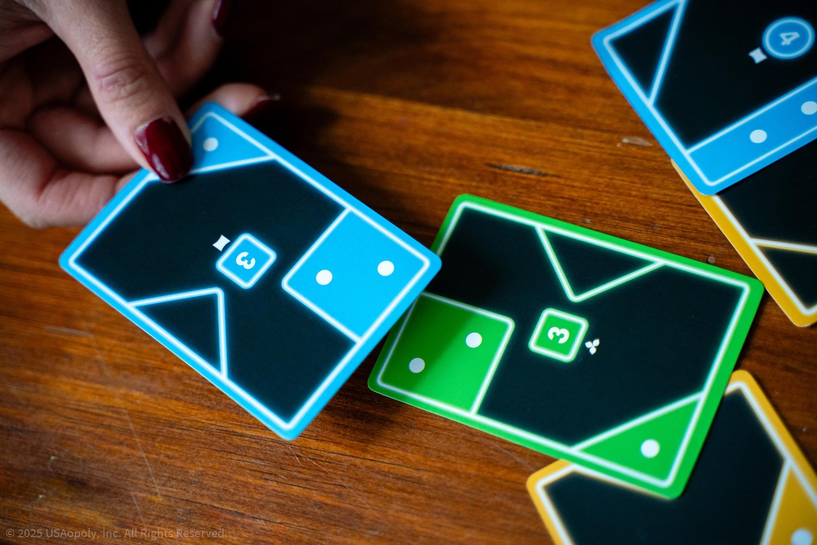 USAopoly Tacta Strategy Card Game – Abstract Tactical Play for Ages 7+