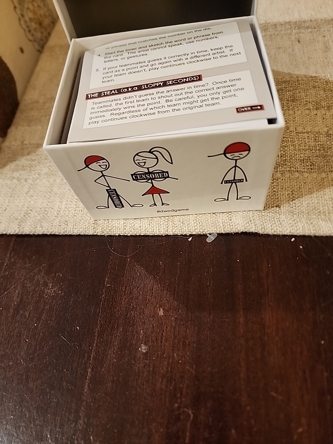 Drawing Without Dignity Game Uncensored Sketches Ages 17+ NEW