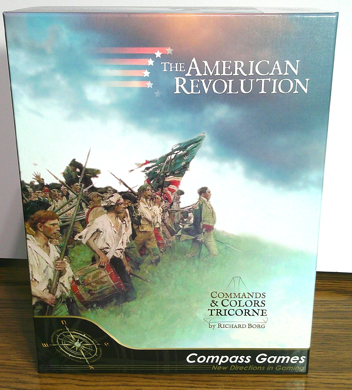 Compass Games the American Revolution Command & Colors Tricorne by Richard Borg