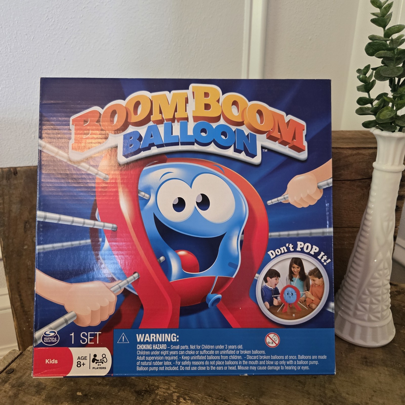 Boom Boom Balloon Spin Master Party Game Ages 8 Up Used Once Complete! 💯