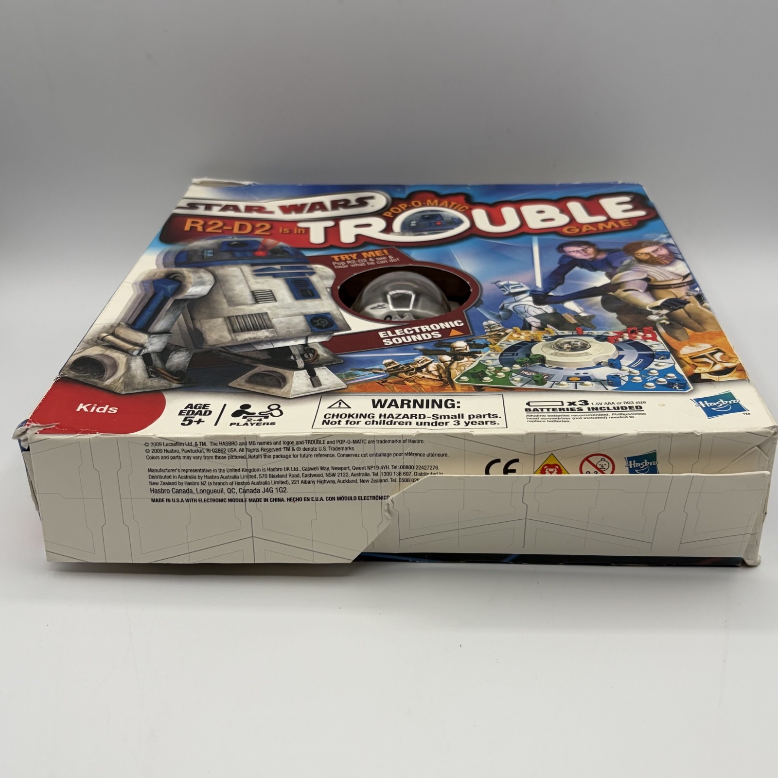 Hasbro Star Wars Trouble Board Game Multicolor R2-D2 is in Trouble COMPLETE