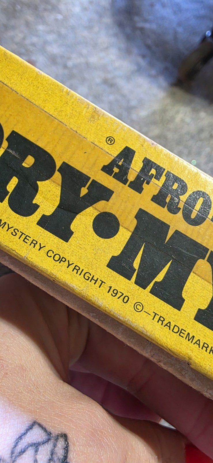 Vintage Afro American History Mystery Game 1969 African American RARE Complete