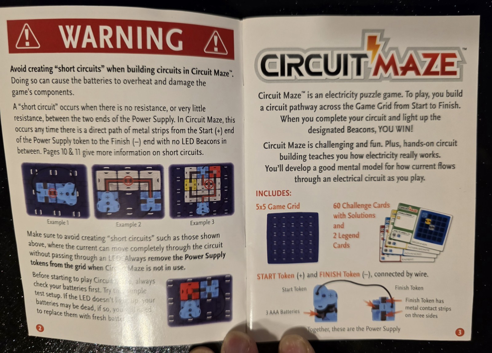 ThinkFun Circuit Maze Logic Educational Game, Single Player Ages 8+ (Complete)