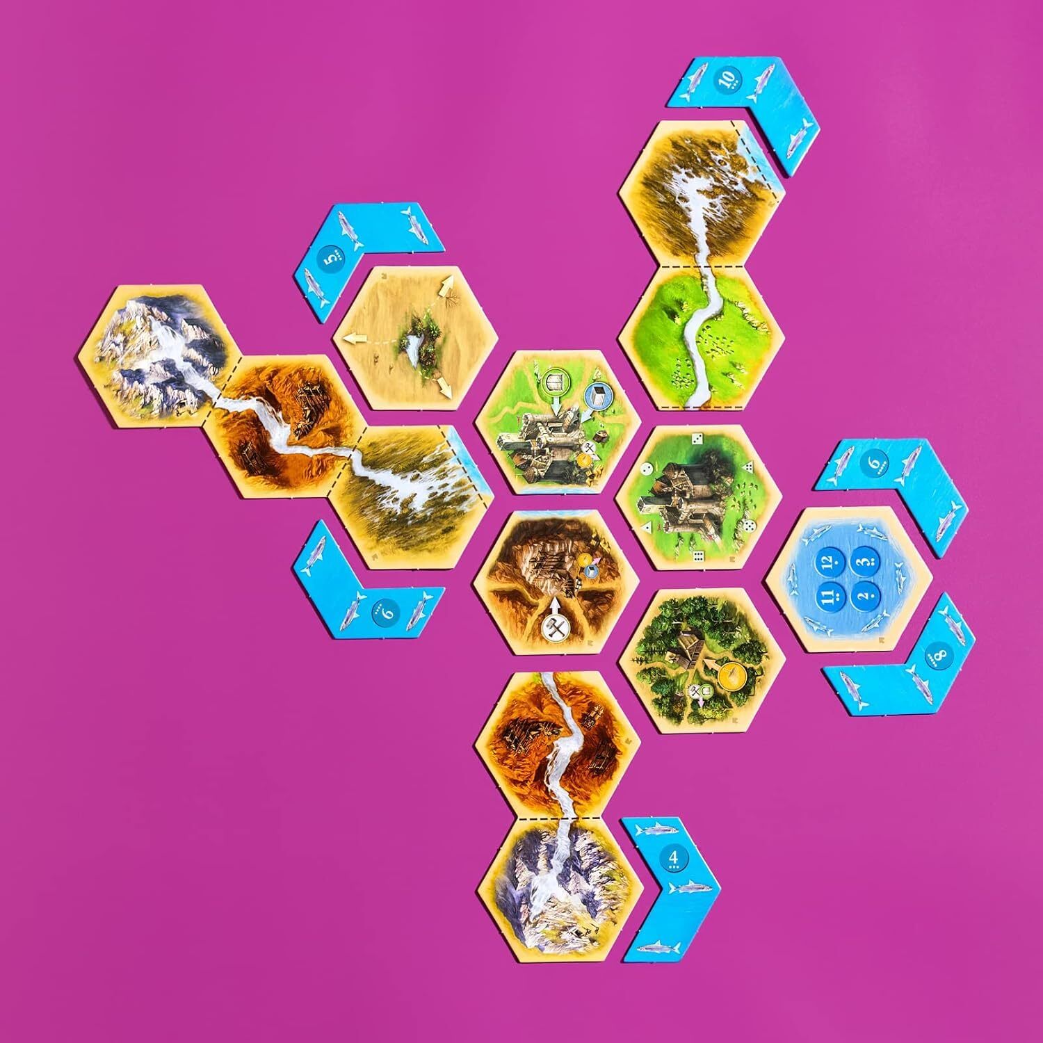 Catan Traders and Barbarians Expansion Board Game for 2 to 4 Players