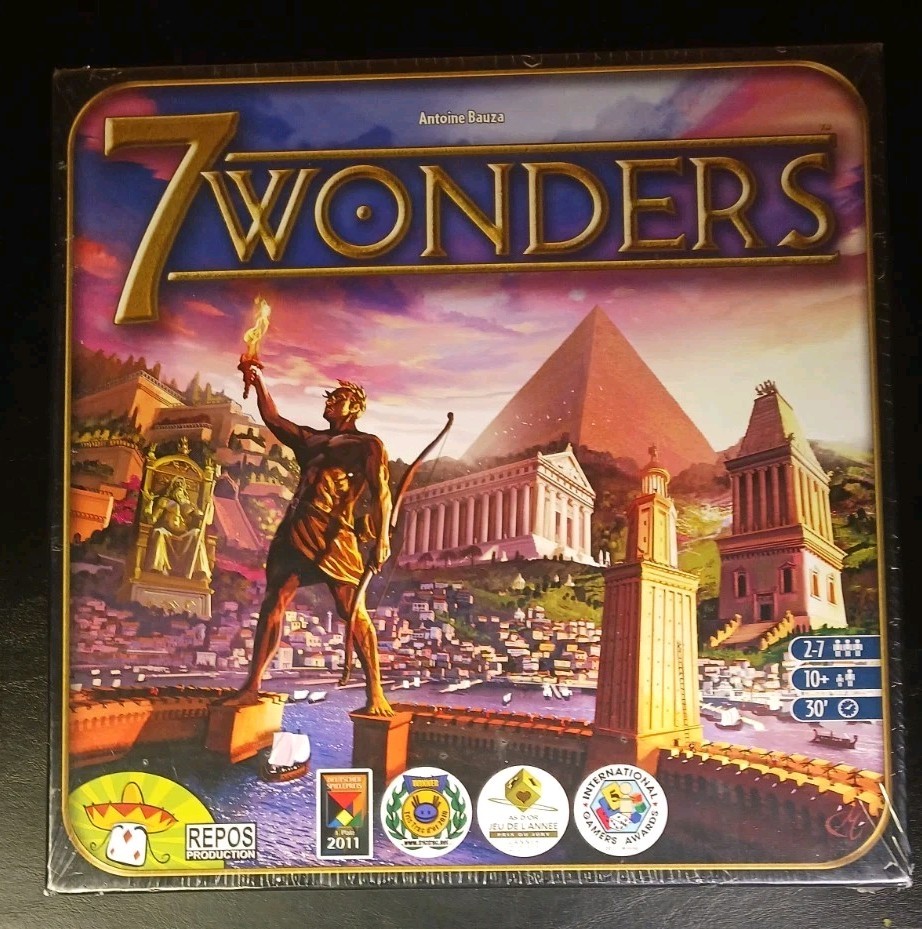 7 Wonders Board Game Brand New Sealed Asmodee