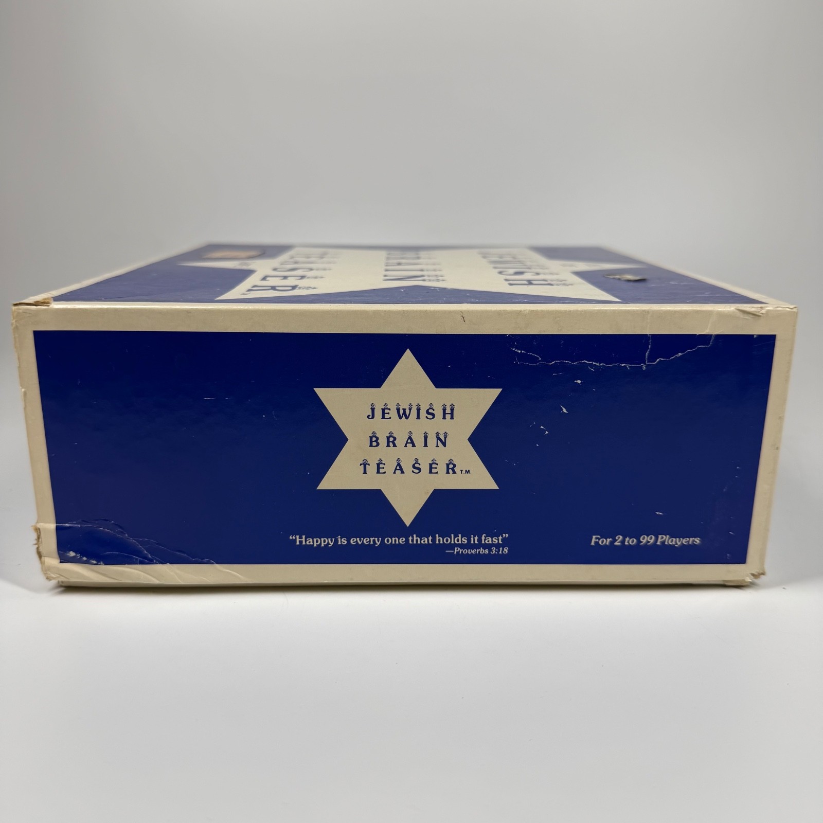 Vintage 1984 Jewish Brain Teaser Children’s Edition Educational Board Game Judai