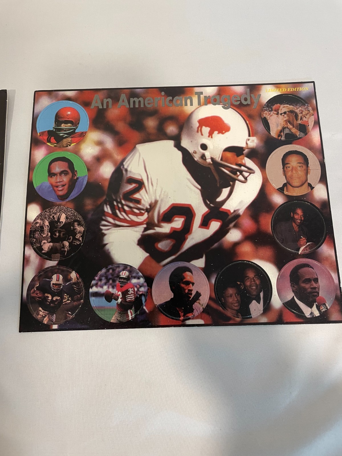 POGS MILK CAP 2 SETS OJ SIMPSON TRAIL OF BLOOD + AMERICAN TRAGEDY NOS 1990’S
