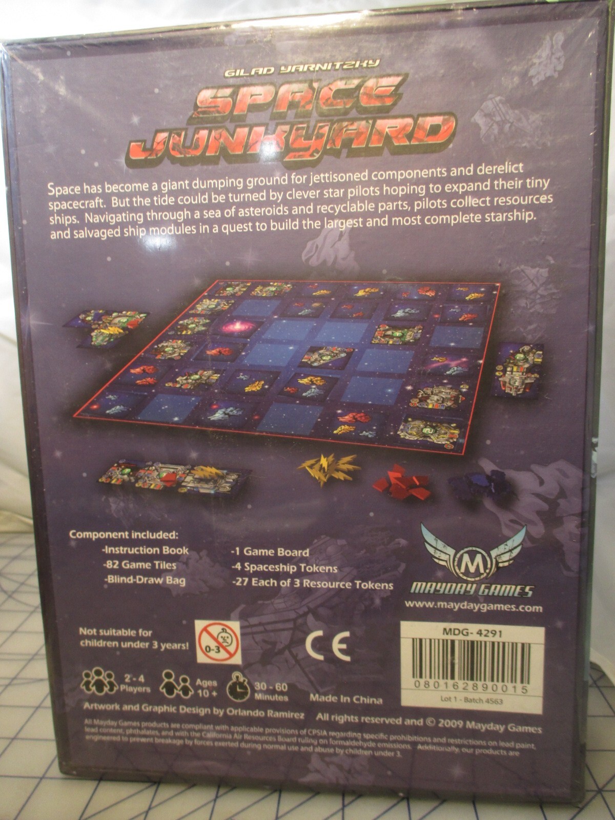 Space Junkyard Boardgame by Mayday Games NEW