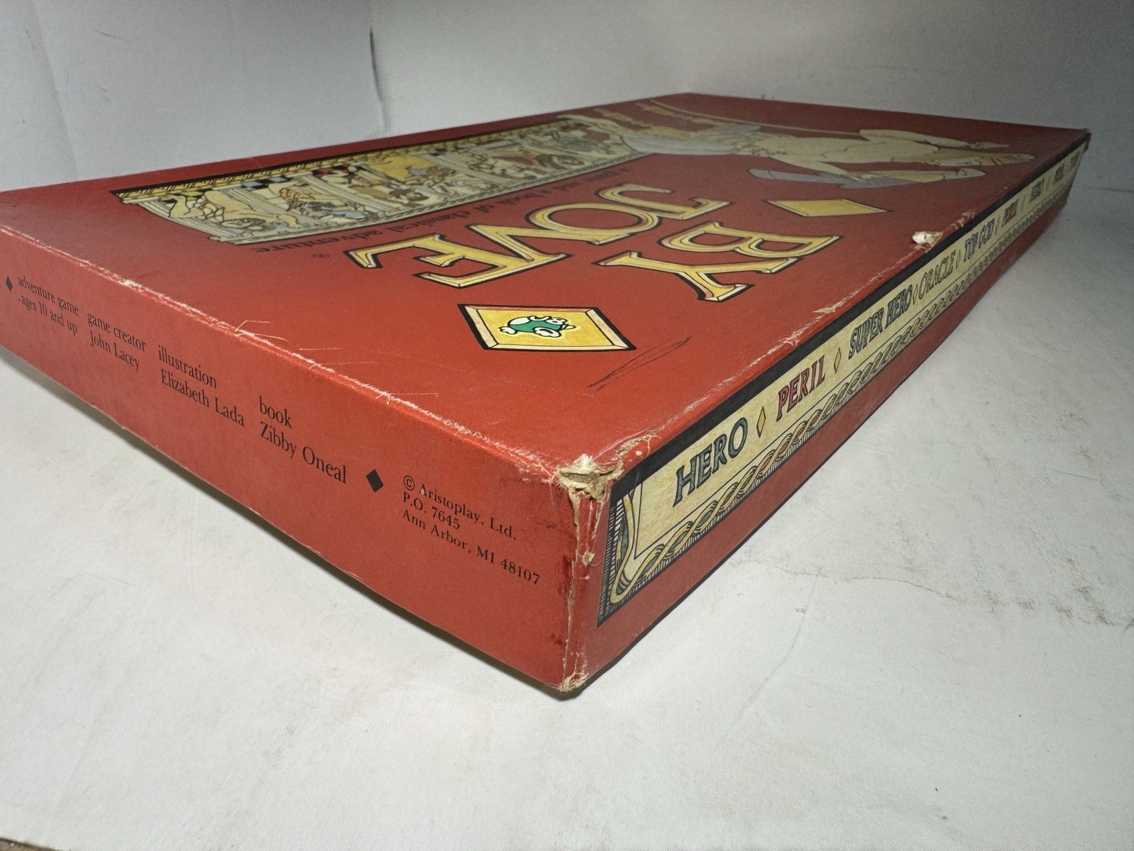 By Jove Board Game 1983 Adventure Inc Complete 59/60 Coins Mythology Vintage