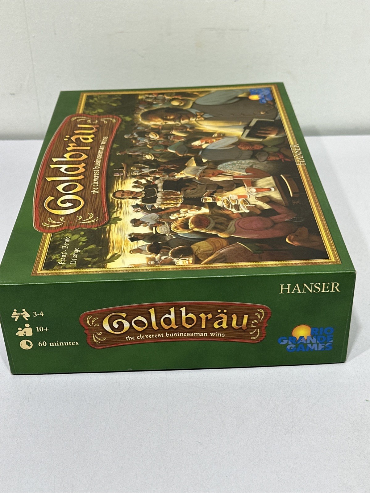 Goldbrau Board Game Rio Grande 2004 Euro Strategy Beer Theme