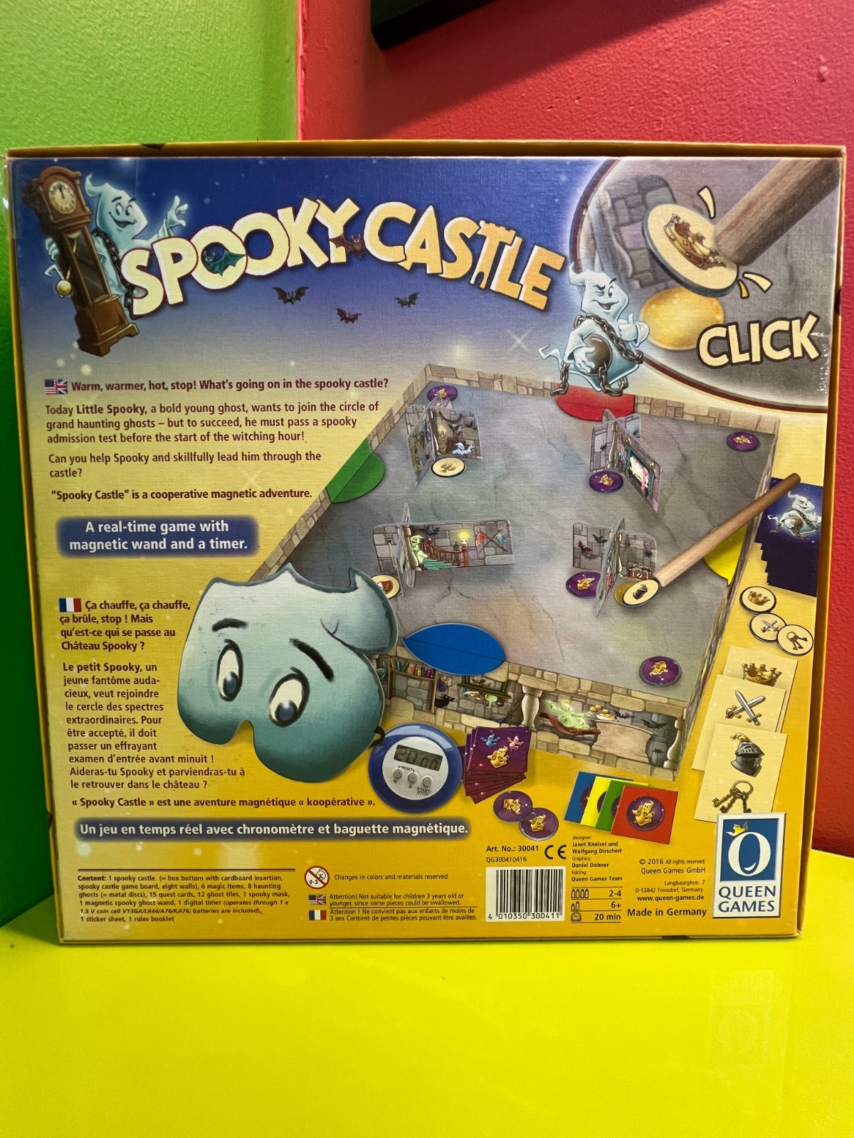 Spooky Castle Board Game – Halloween Board Queen Games NEW