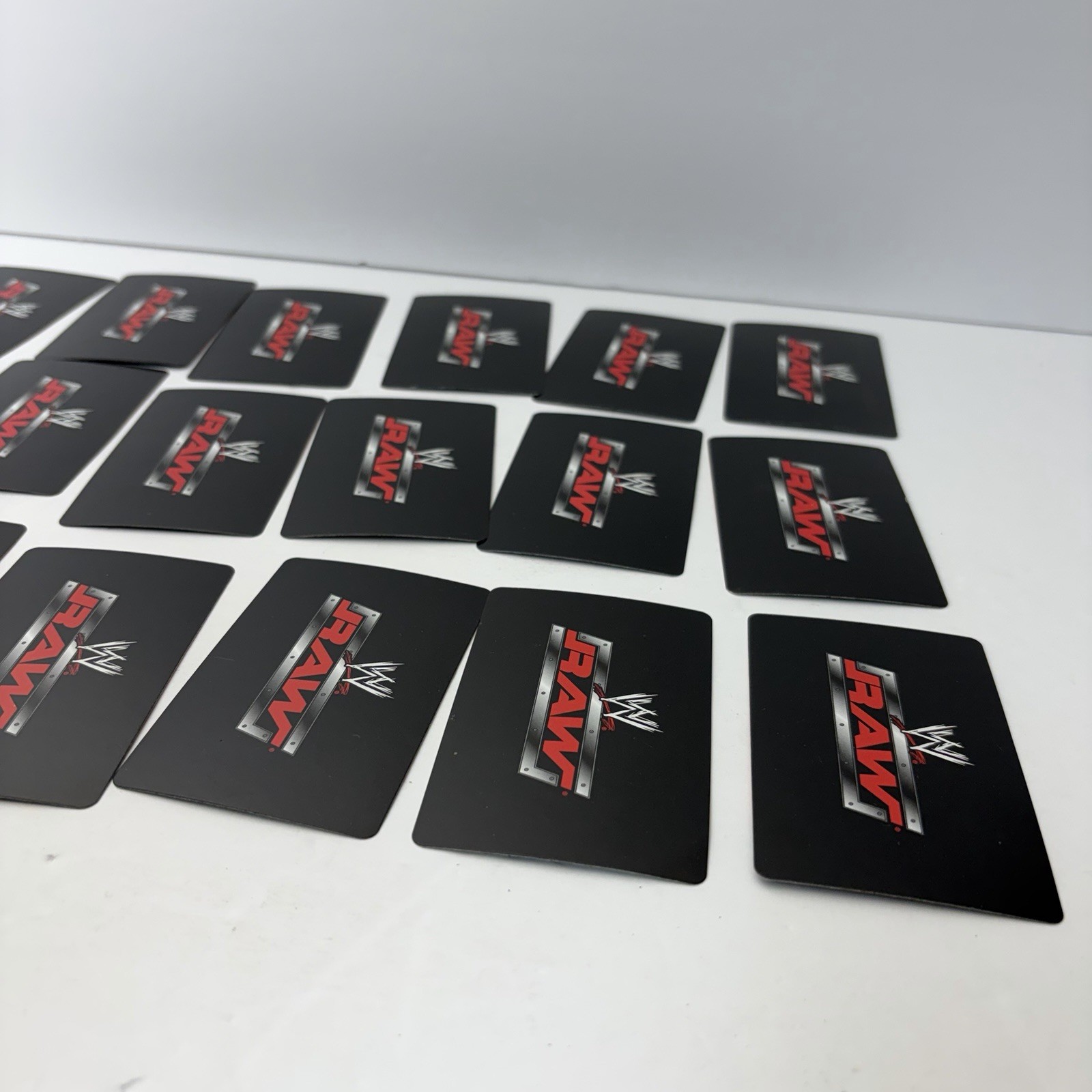 2005 wwe DVD Board Game Raw Cards Lot Of 18