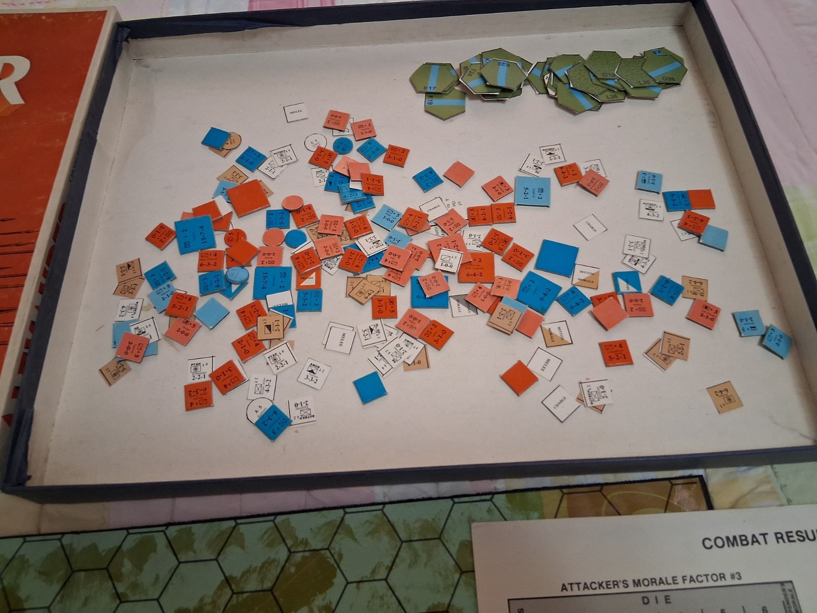 Alexander the Great (Avalon Hill 1974)/In Good+ Shape, with Extras.