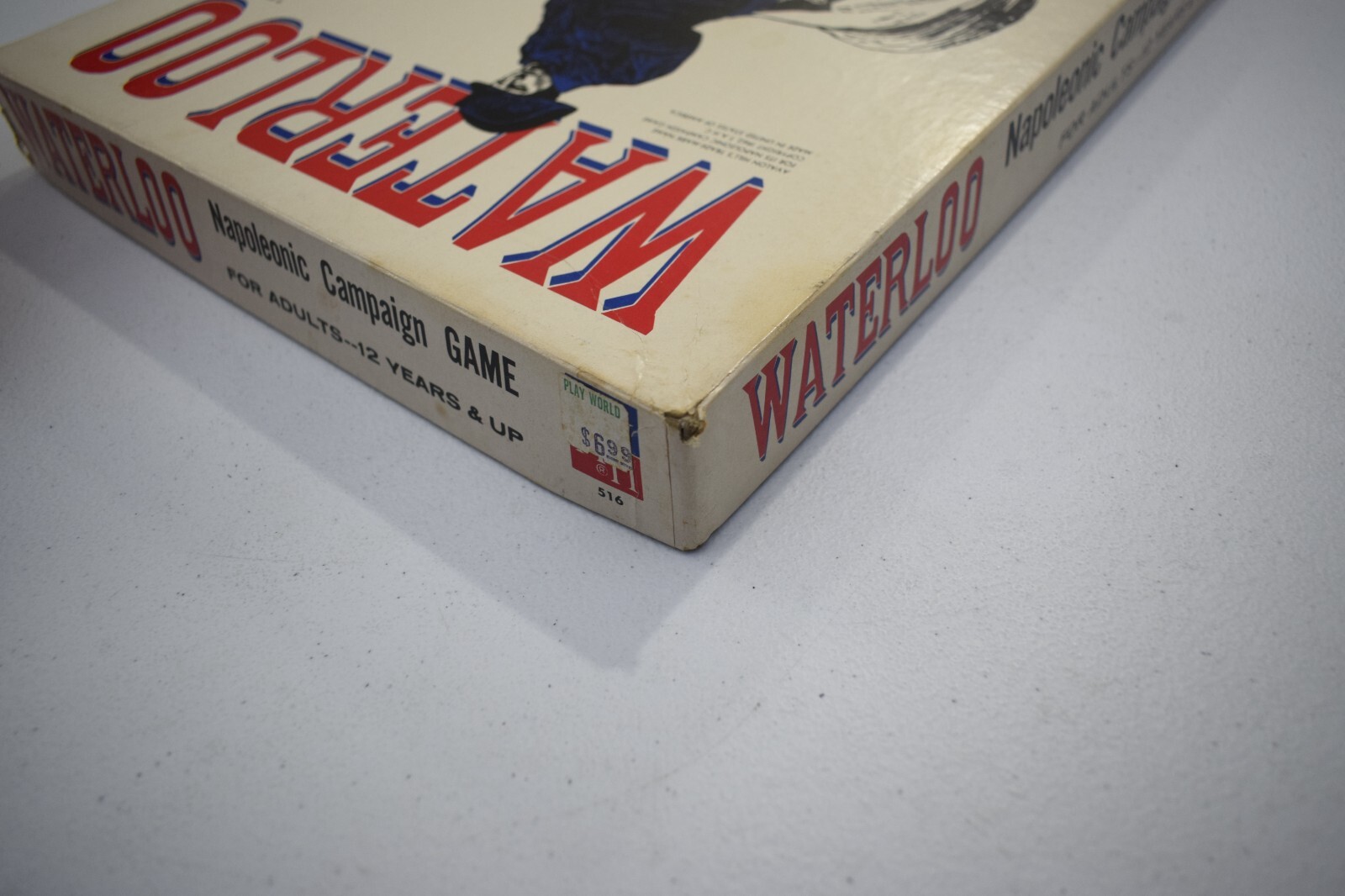 Waterloo Board Game Avalon Hill 1962 Campaign War Game Punched Napoleon PUNCHED