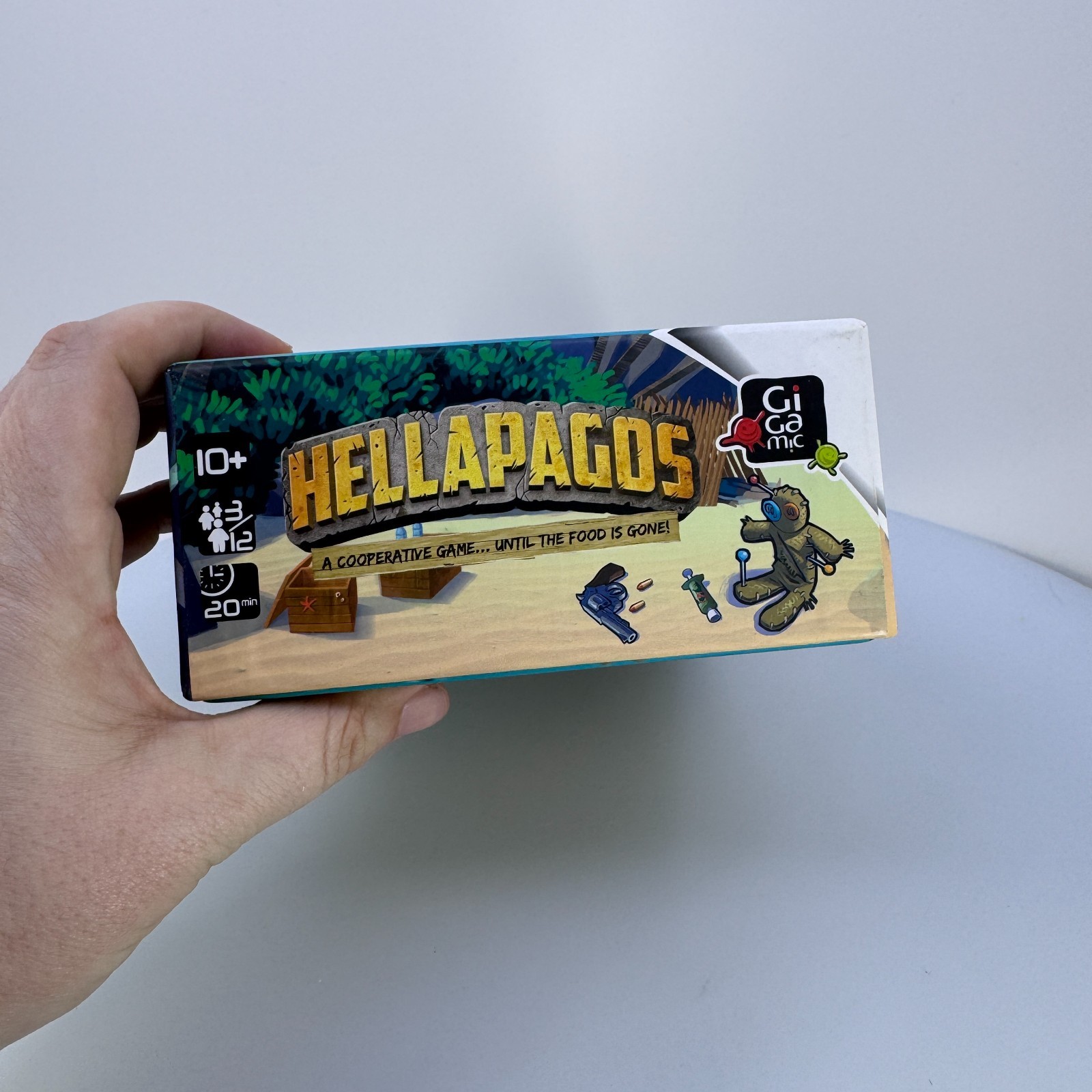 Hellapagos Board Game Gigamic 2017 Complete