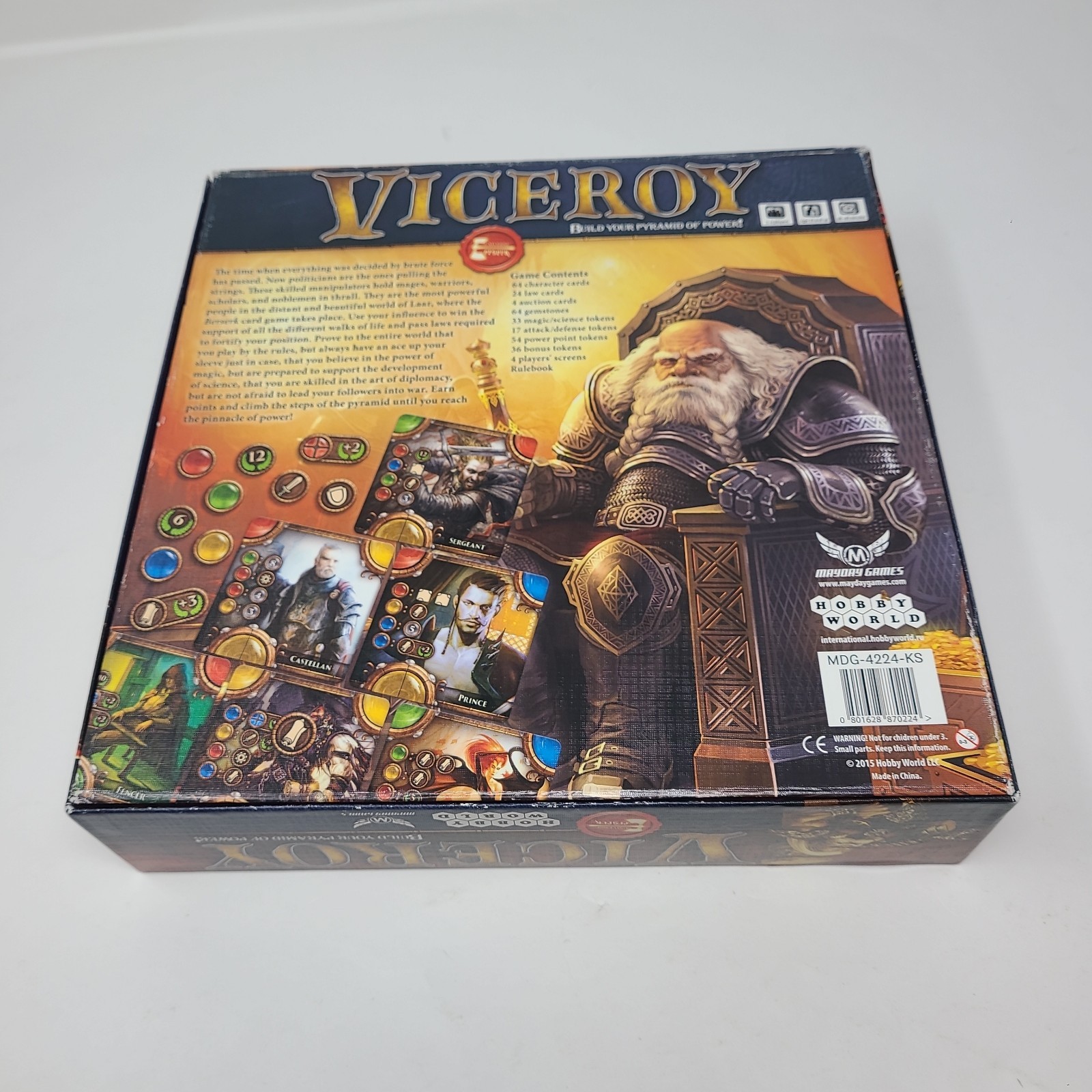 Viceroy Mayday Games Board Game Complete Zhurav Lev