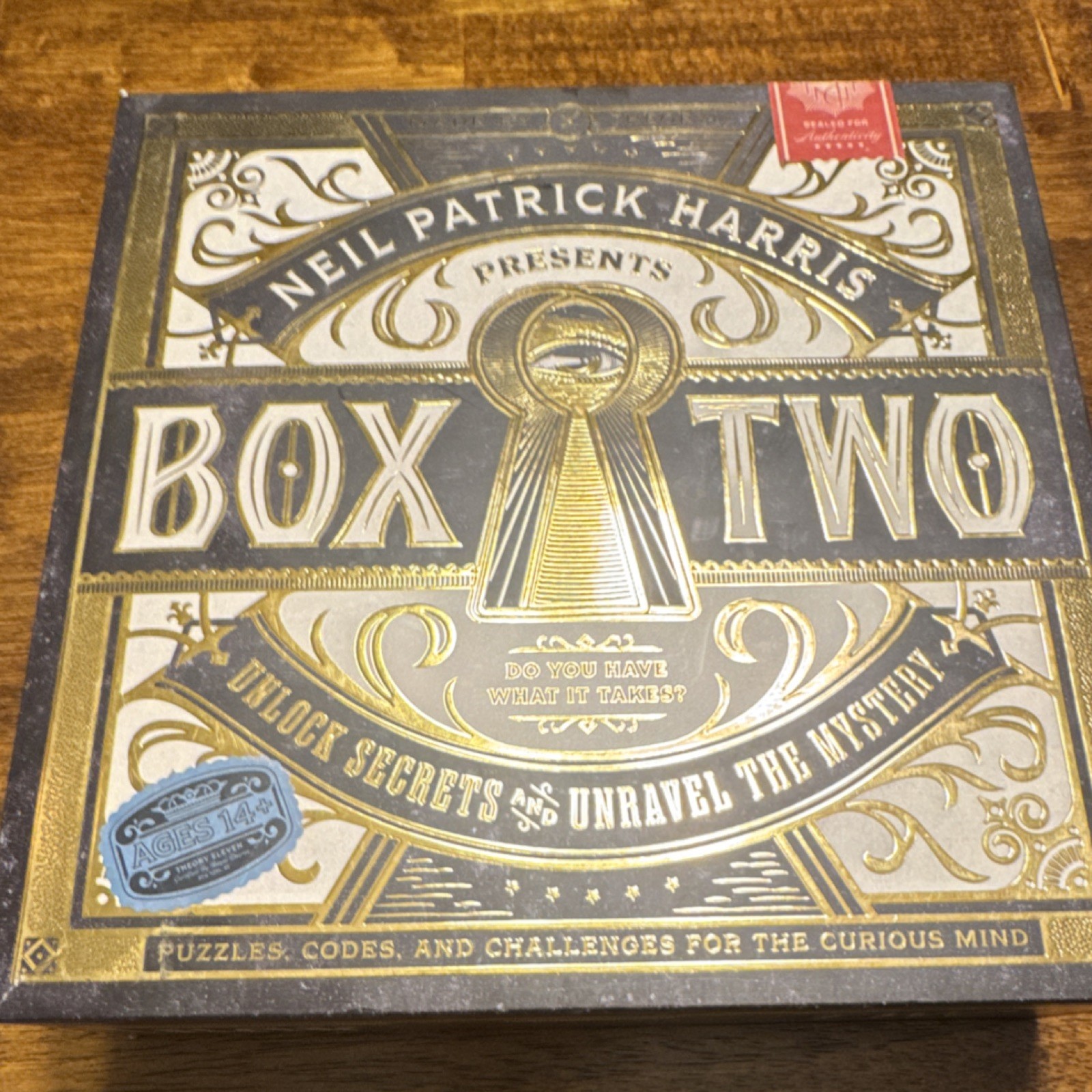 Theory11 Box One & Box Two Puzzle Game, Mystery, Ages 14+, 1 Player