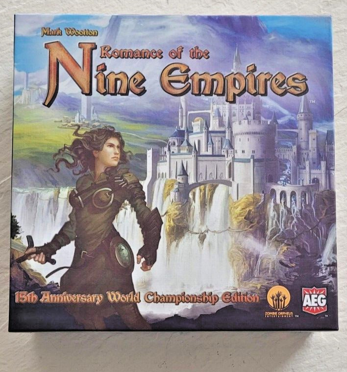 Romance of the Nine Empires Game Mark Wootten 15th Anniversary Complete