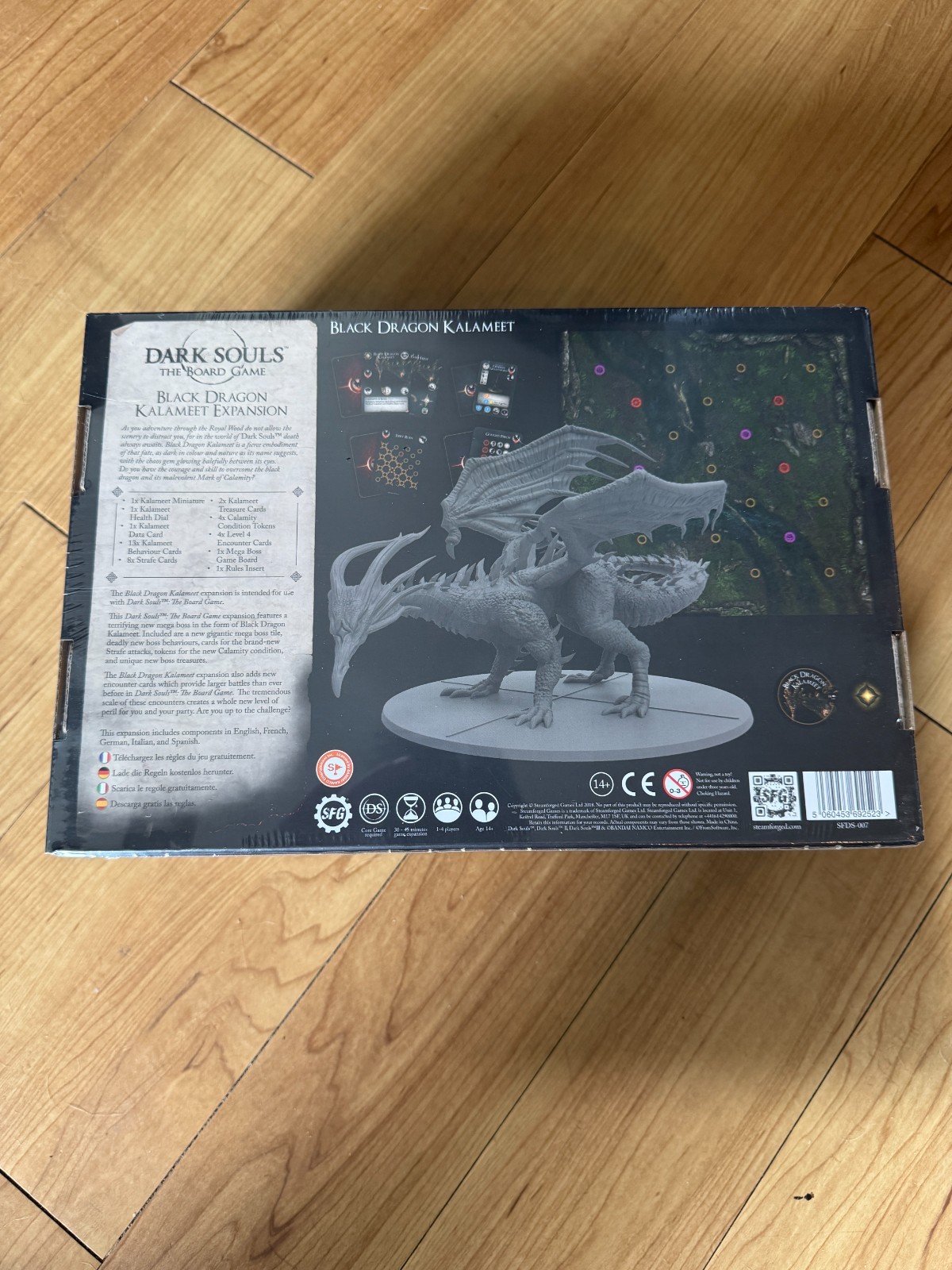 Dark Souls: The Board Game: Black Dragon Kalameet Expansion-NEW in Shrink.