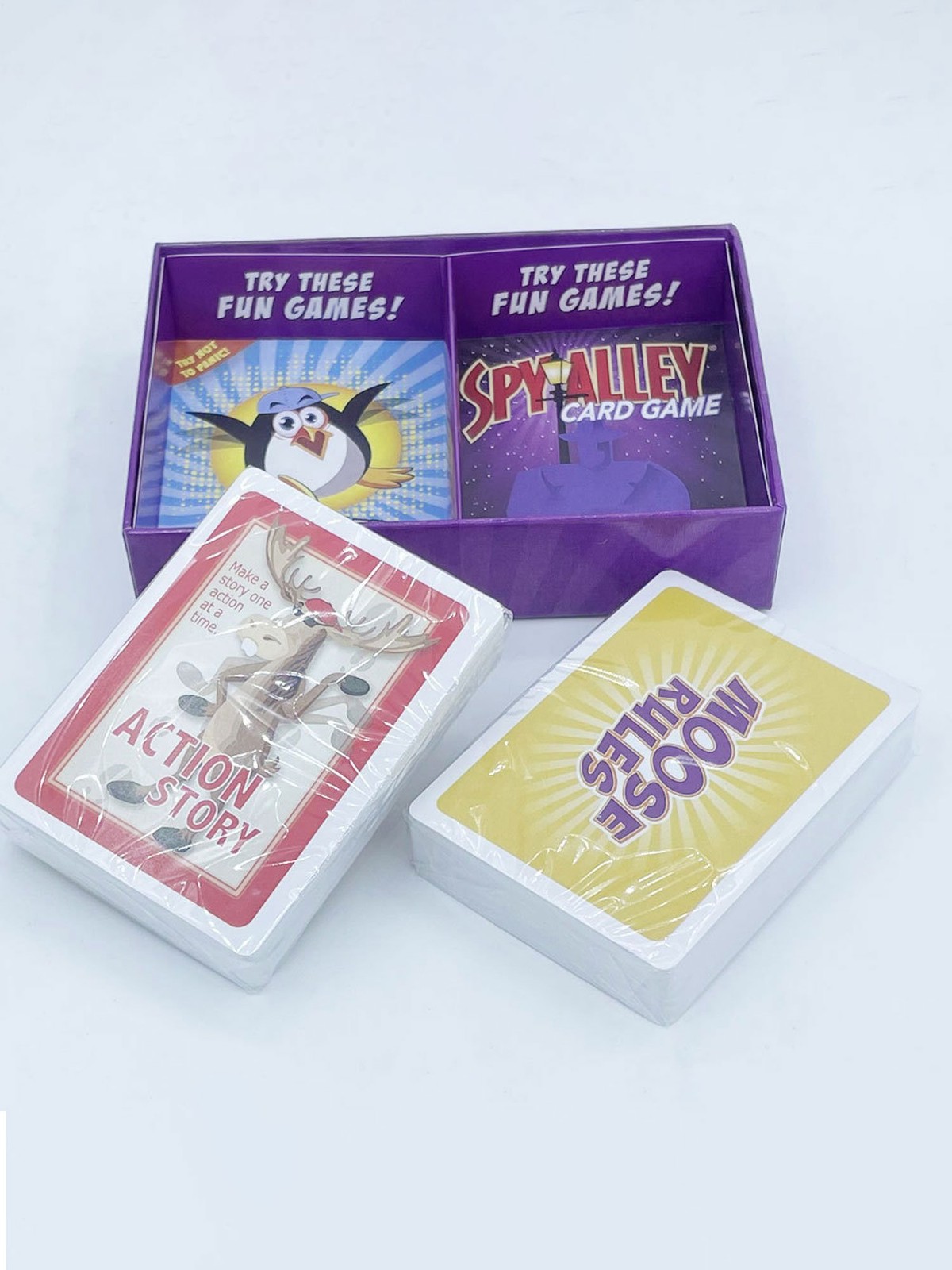 Moose Master Card Game,Crazy Party Game for All Ages,3-10 Players,Board Game JQ