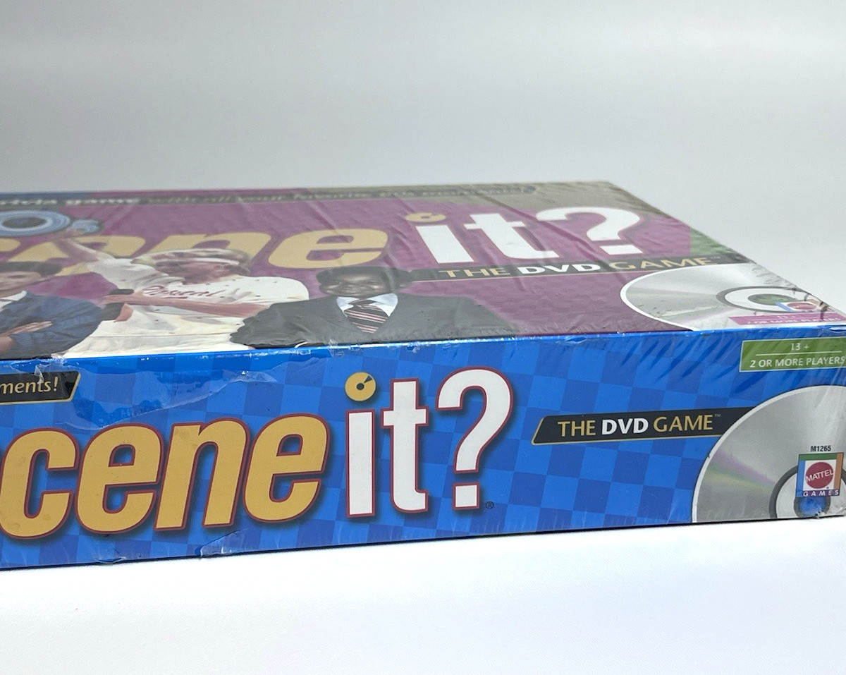 80s Scene It 1980s DVD Trivia Board Game NEW FACTORY SEALED (2009) Mattel (*pic)