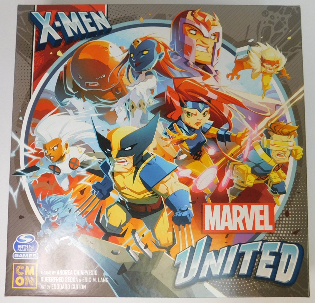 Well Painted Marvel United X-men Core Game CMON & Spin Master