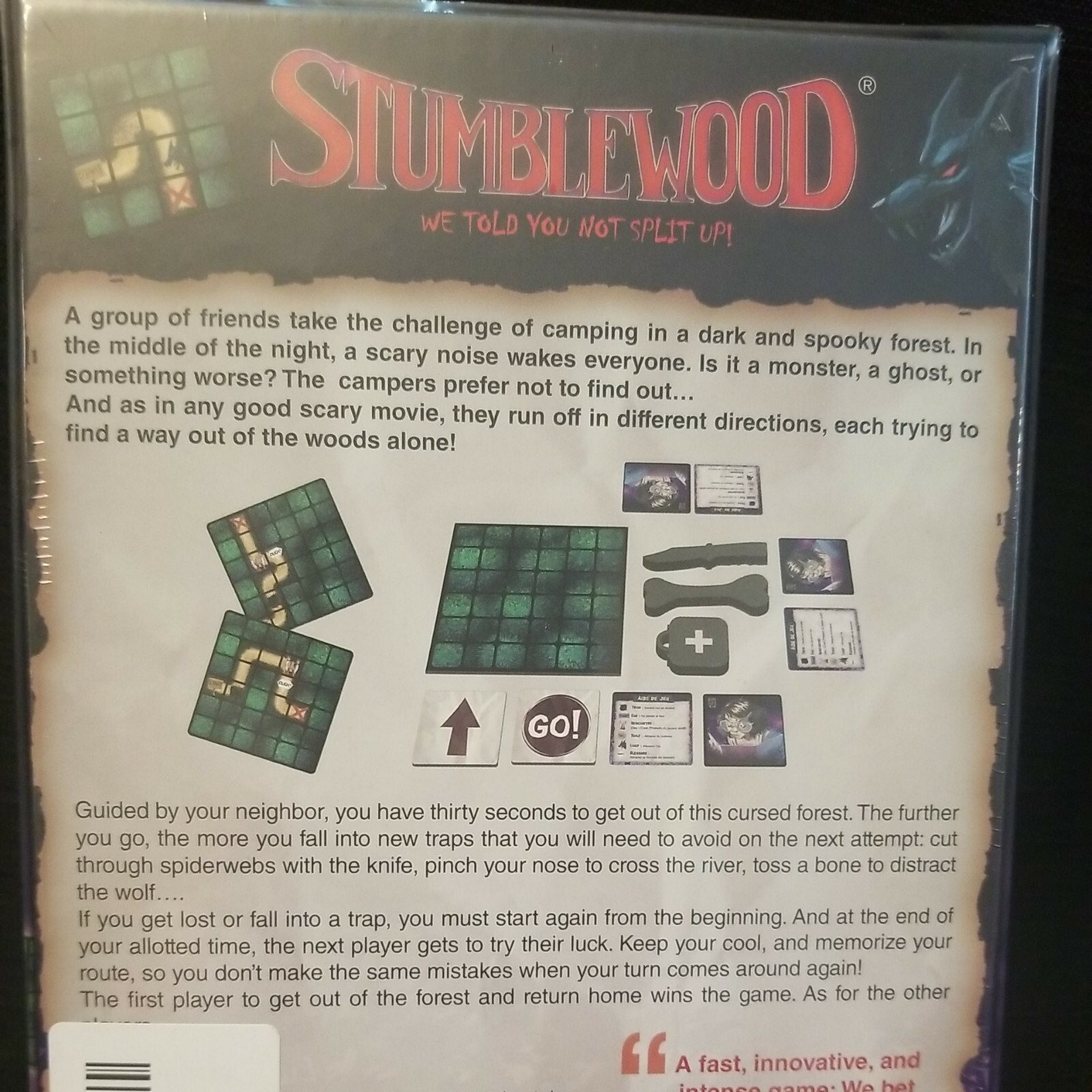 New – Gigamic Stumblewood – Ages 10+ | 2-6 players