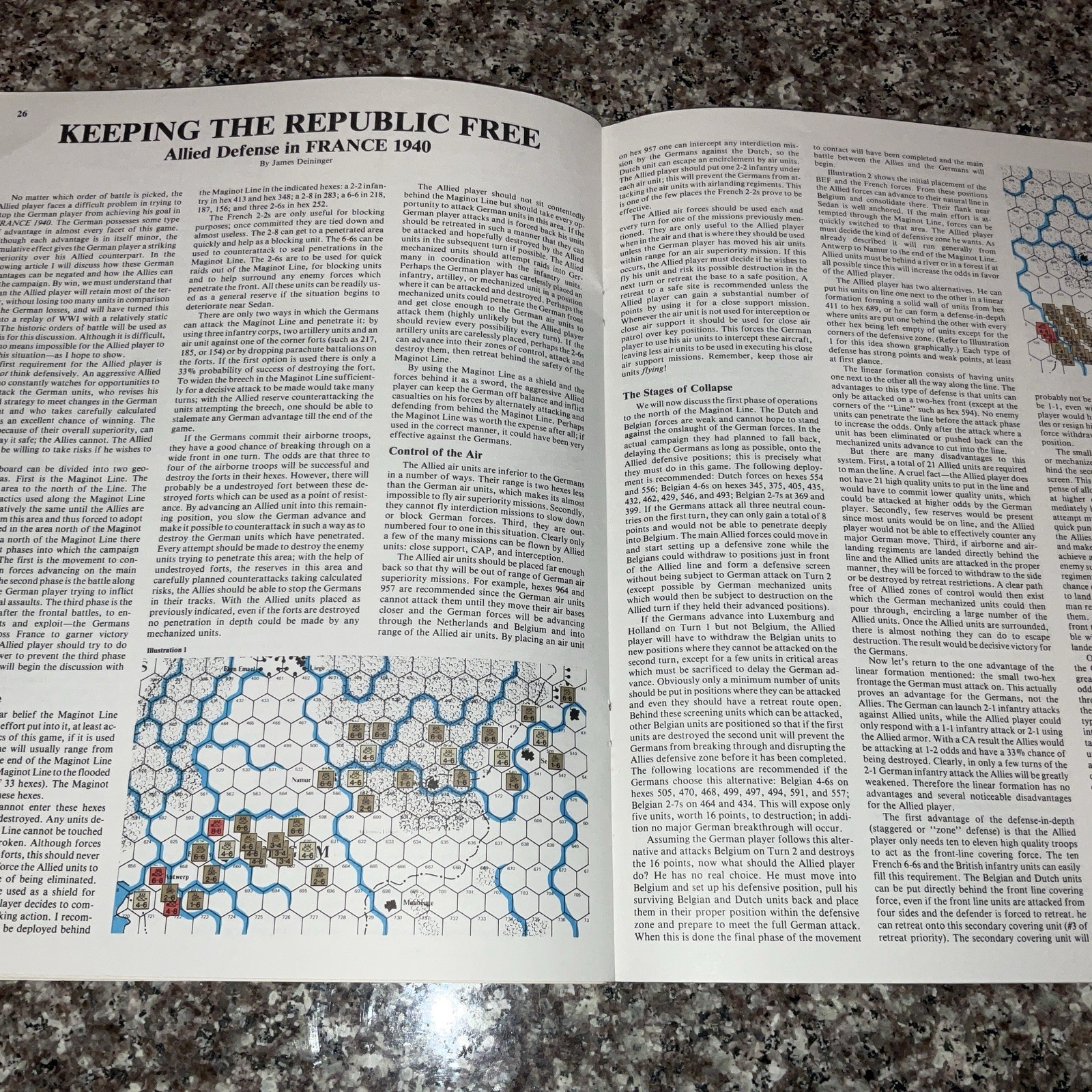 GENERAL MAGAZINE VOL. 21 #2 AVALON HILL NAPOLEON AT BAY 1984