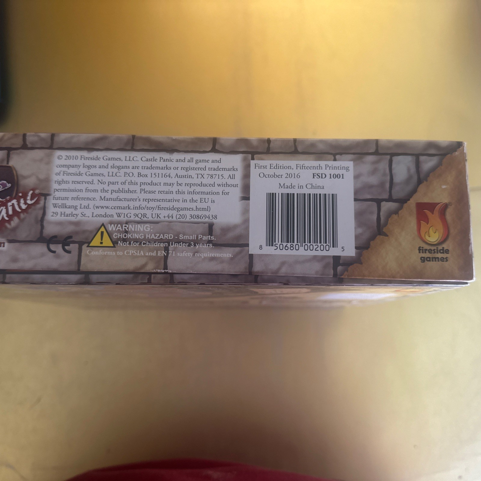 2010 Fireside Games Castle Panic Board Game 1st Edition, 15th Printing complete