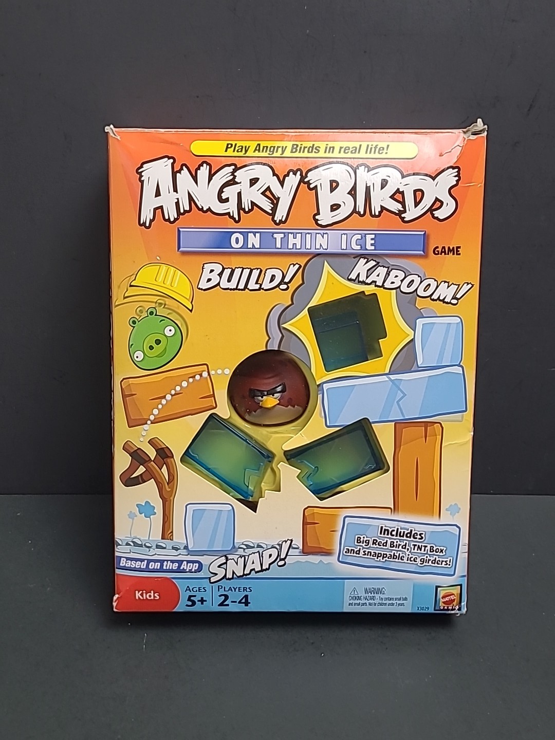 Angry Birds On Thin Ice Game Mattel 2011 New *dented box*
