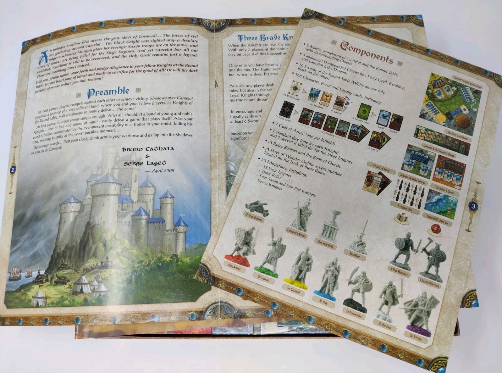 Shadows Over Camelot, Days of Wonder, Excalibur Camelot Board Game, Complete