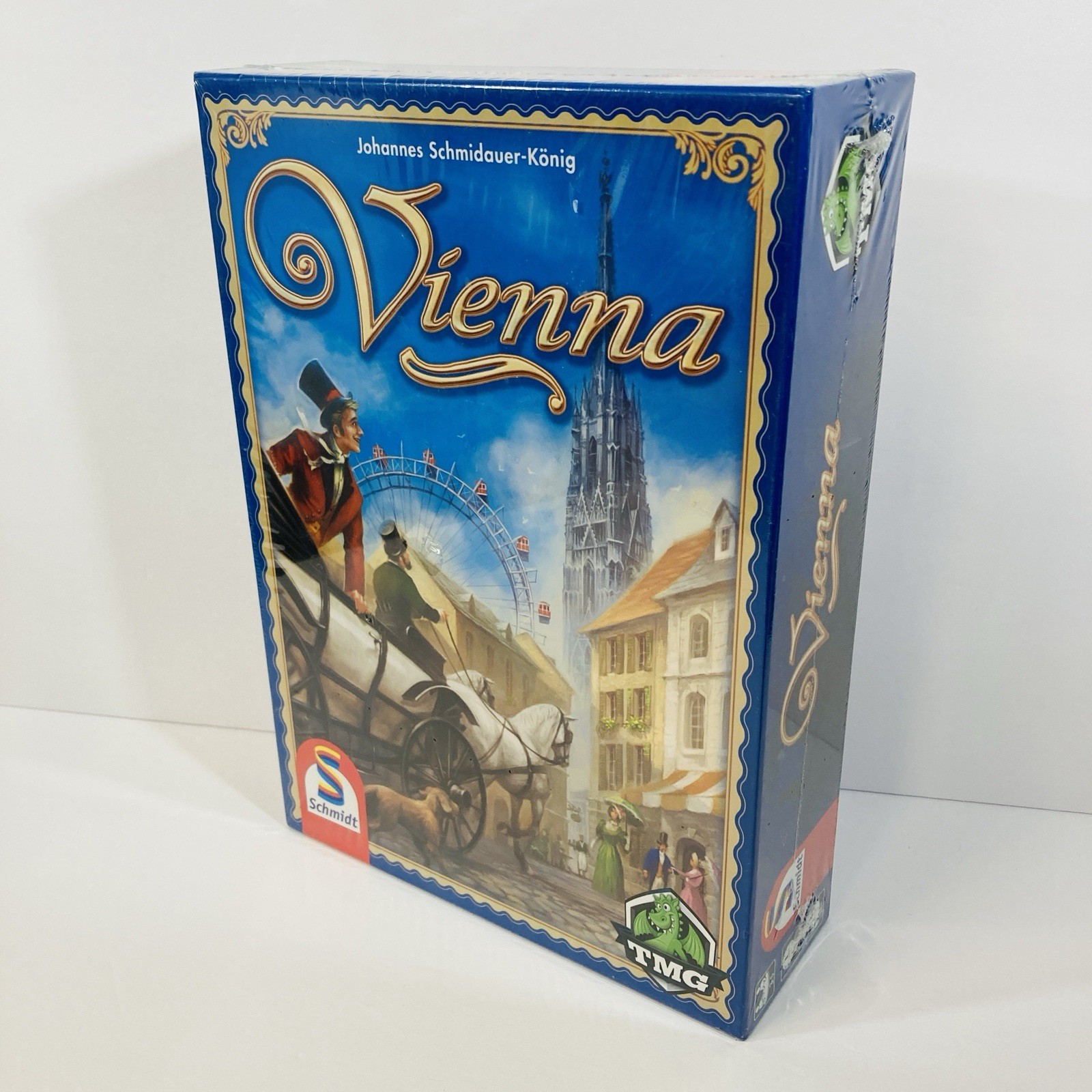 New VIENNA BOARD GAME English Schmidt Spiele Tmg SEALED Rare OOP