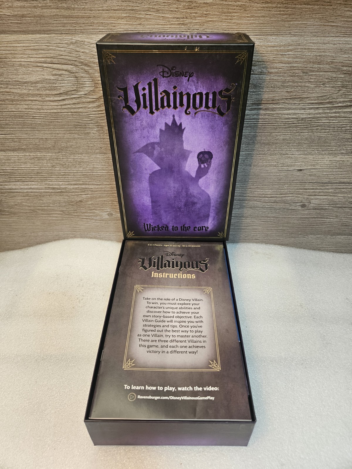 Disney Ravensburger Villainous Wicked to the Core Board Game Complete