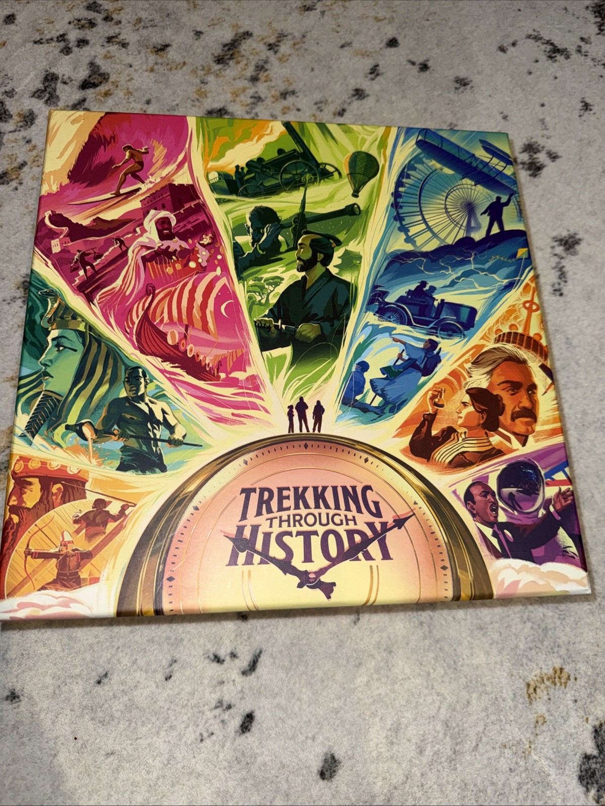 Trekking Through History Board Game Complete