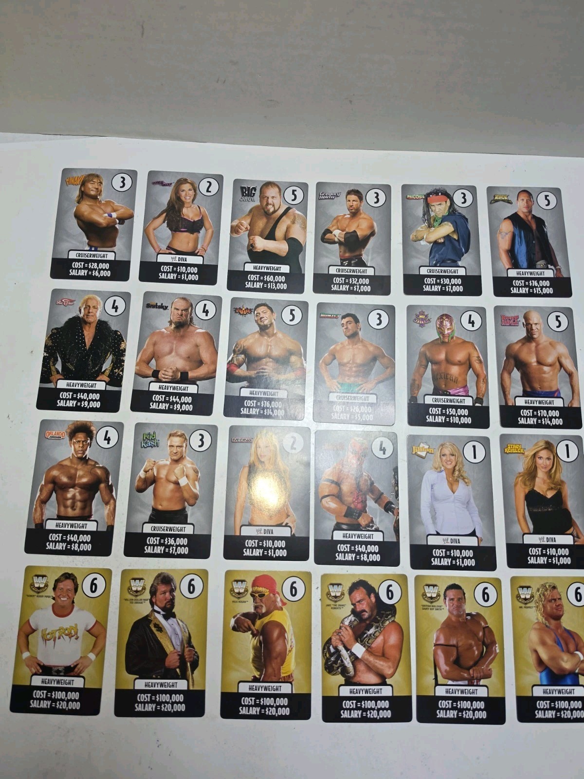 WWE DVD Board Game 2nd Edition Wrestling Raw Smackdown w/ Cards 2006 Complete