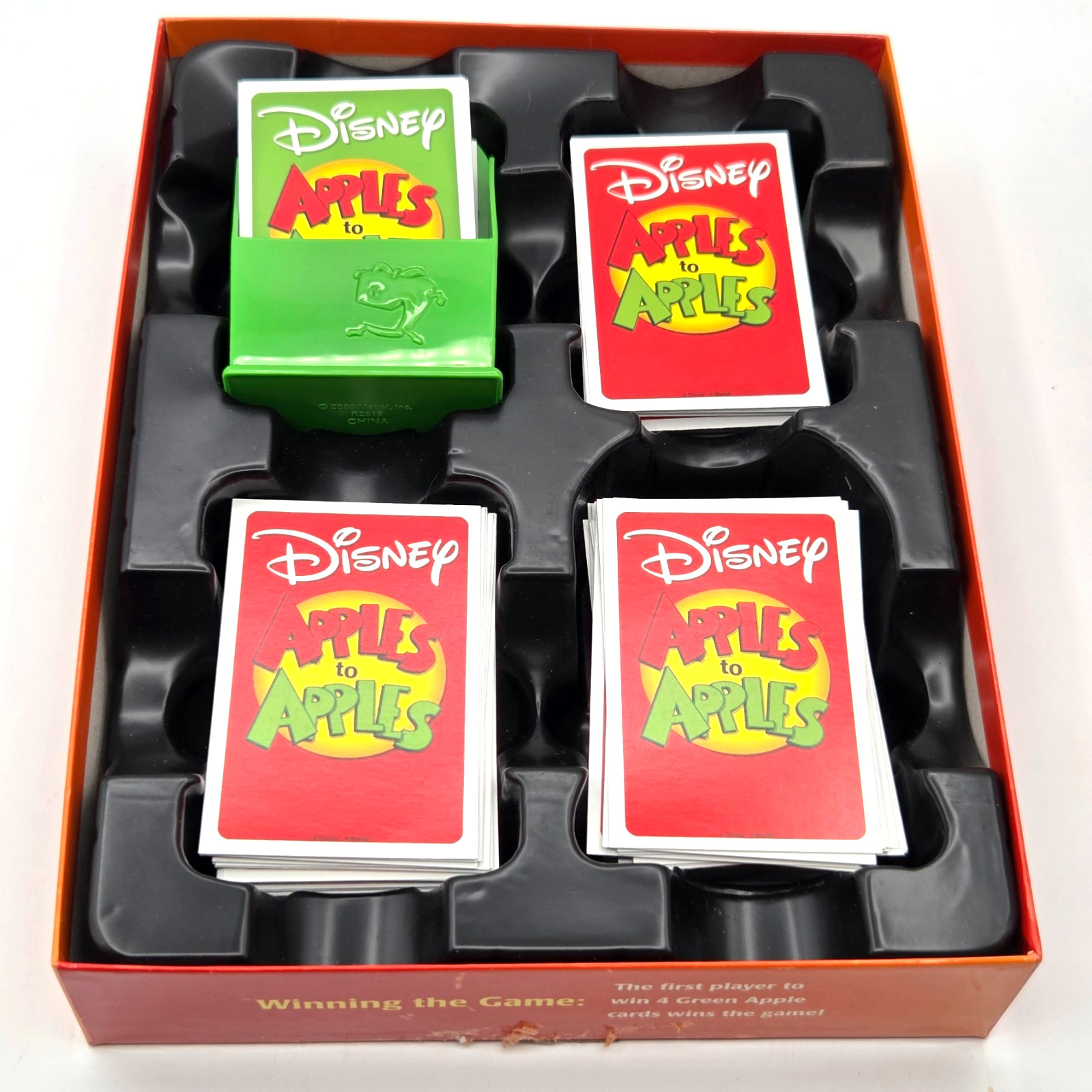 Disney Apples to Apples Game Mattel 2009 Cards Family Party