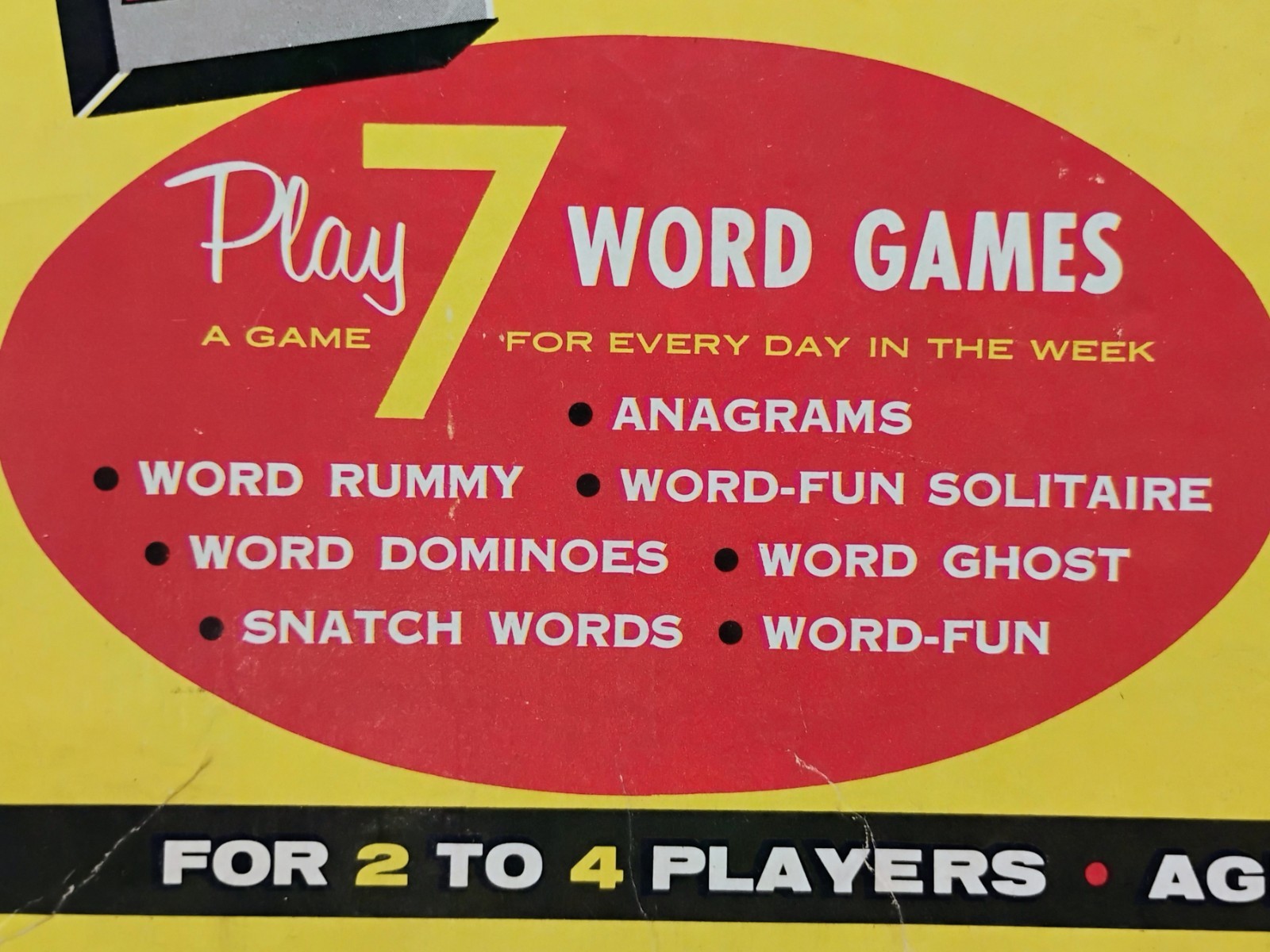 Vintage 1950’s Transogram Anagrams Word Scrabble Games Complete w All 108 Pieces