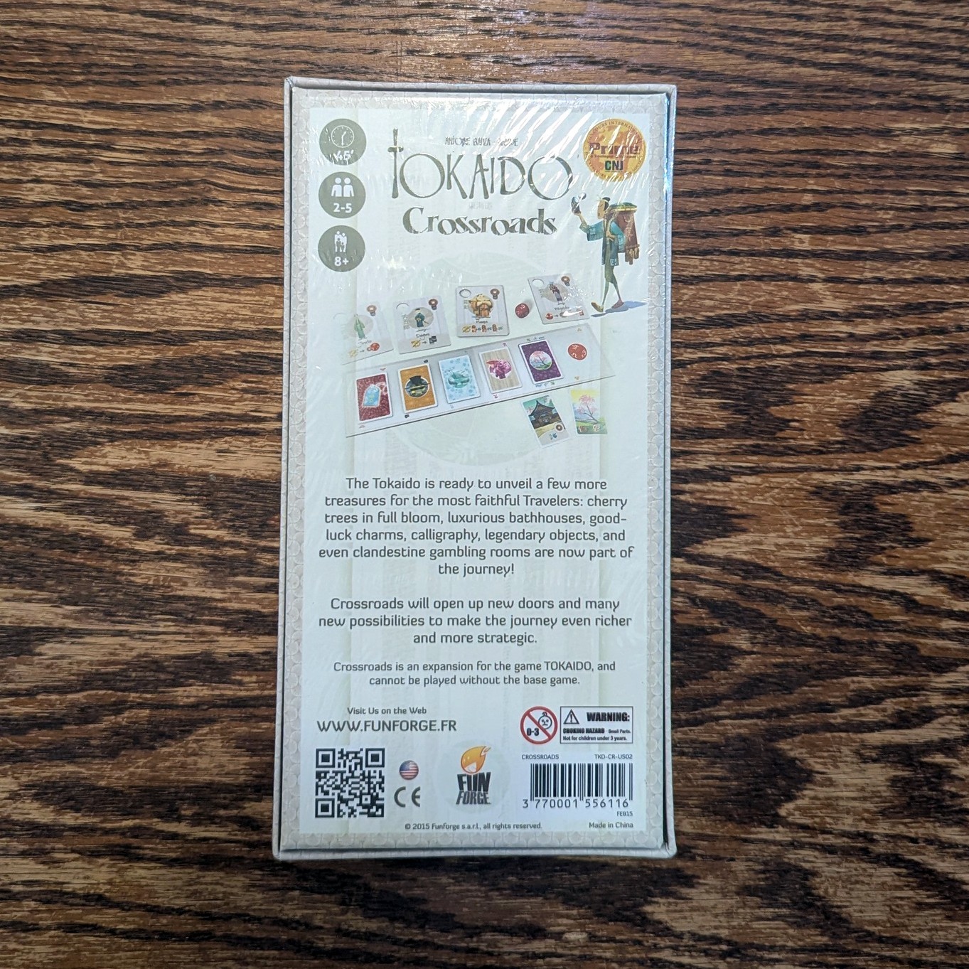 NEW SEALED Tokaido Crossroads Board Game Expansion Extension Funforge 2015 OOP