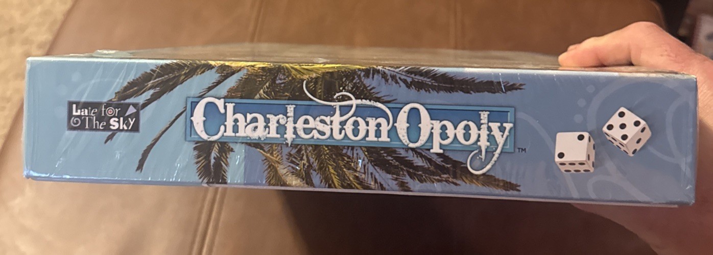 Late for the Sky Board Game Charleston SC Charleston Opoly Brand New/Sealed